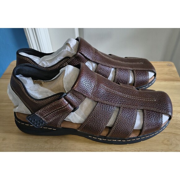 Dr. Scholls Gaston Sandals Men’s Size 12 M Briar Brown Memory Foam Cool Fit. NEW main image 7